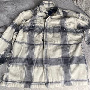 Abrocrombie and fitch flannel jacket